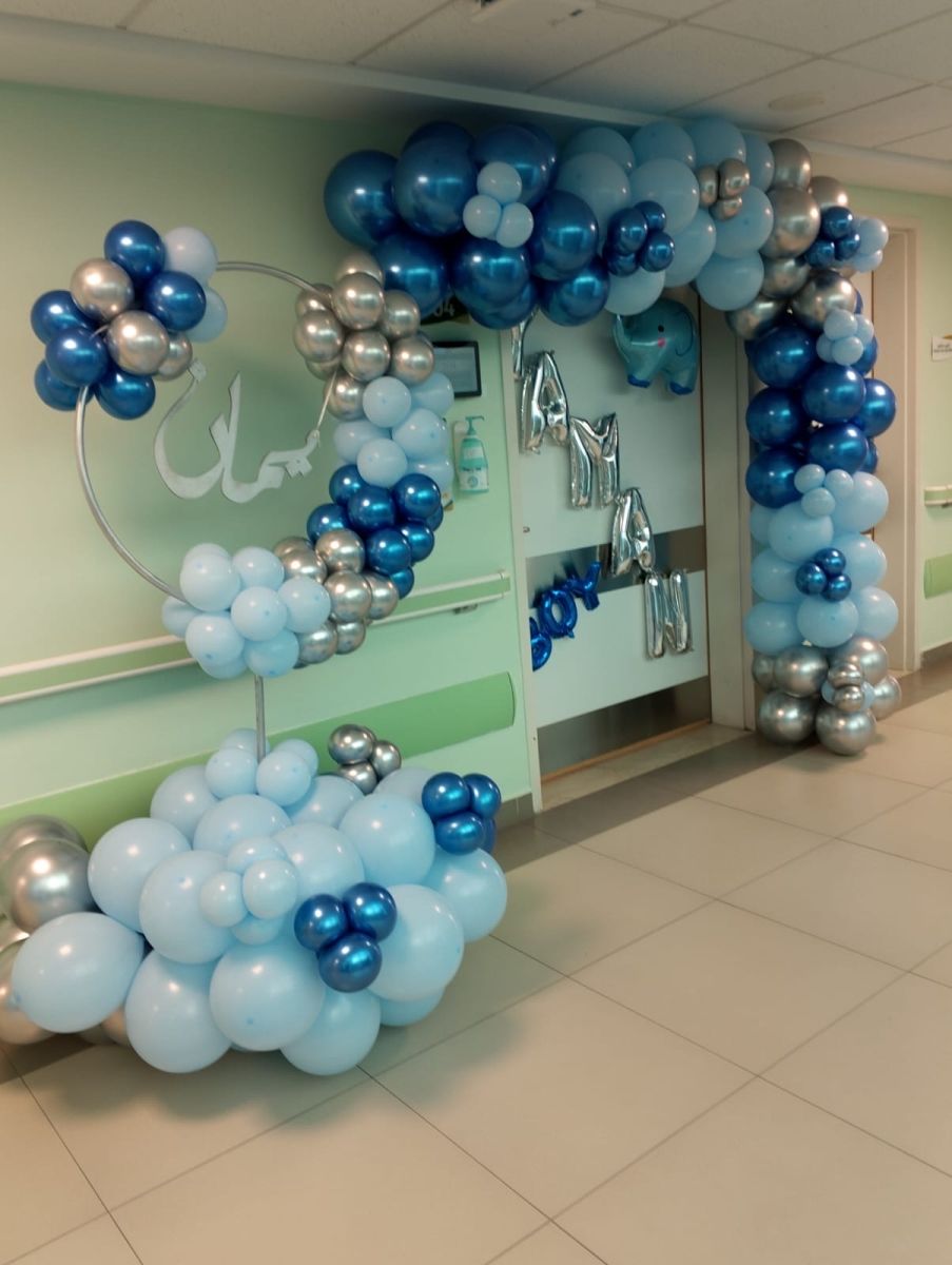 نص قوس مع ستاند دائري