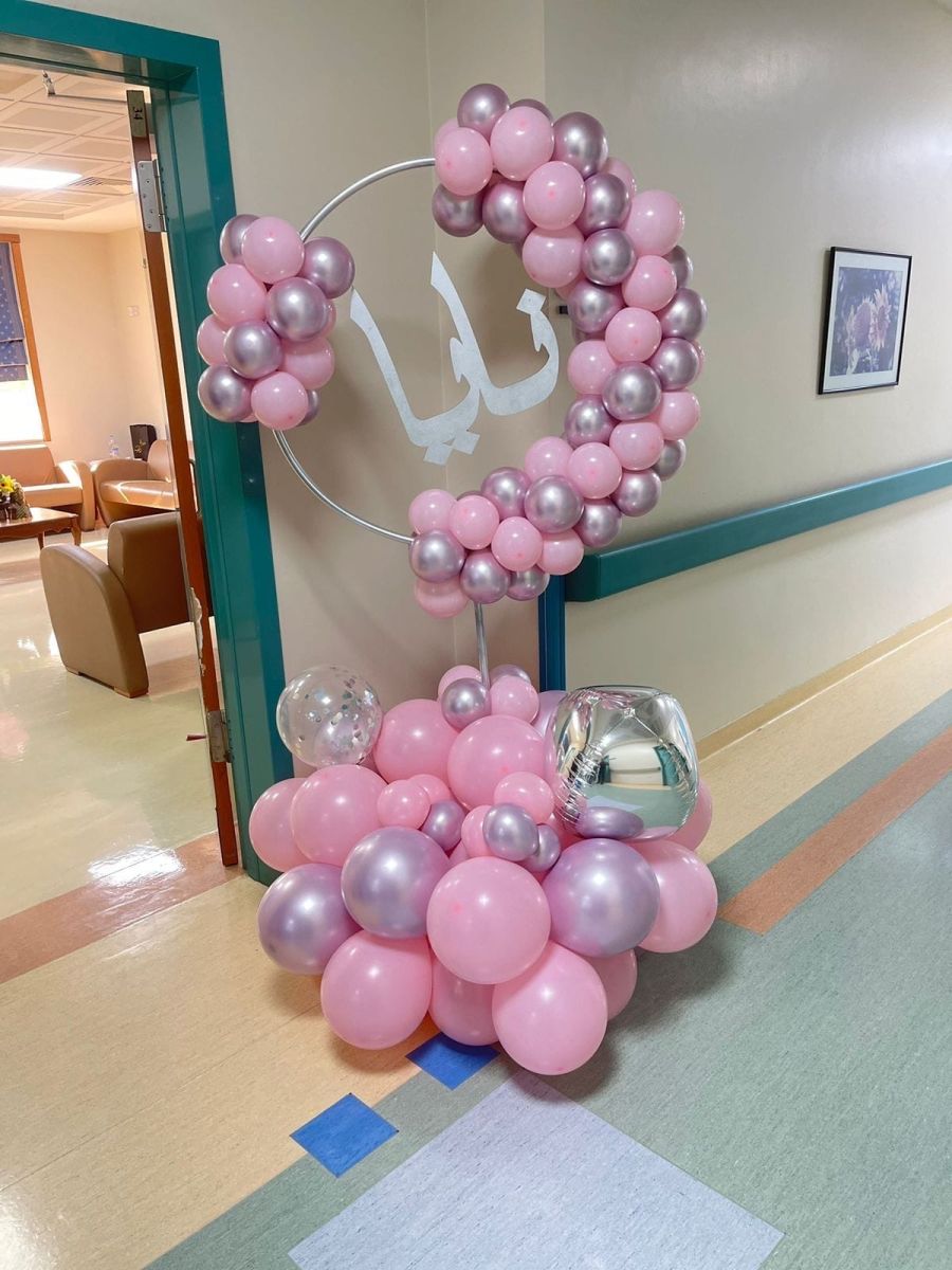 بالونات ستاند دائري